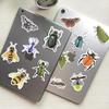55 Cartoon Insekten, Bienen, Schmetterlinge, Spinnen Aufkleber Set - Wasserdicht & Nicht verletzend für Notizbücher, Schreibwaren oder Wasserbecher