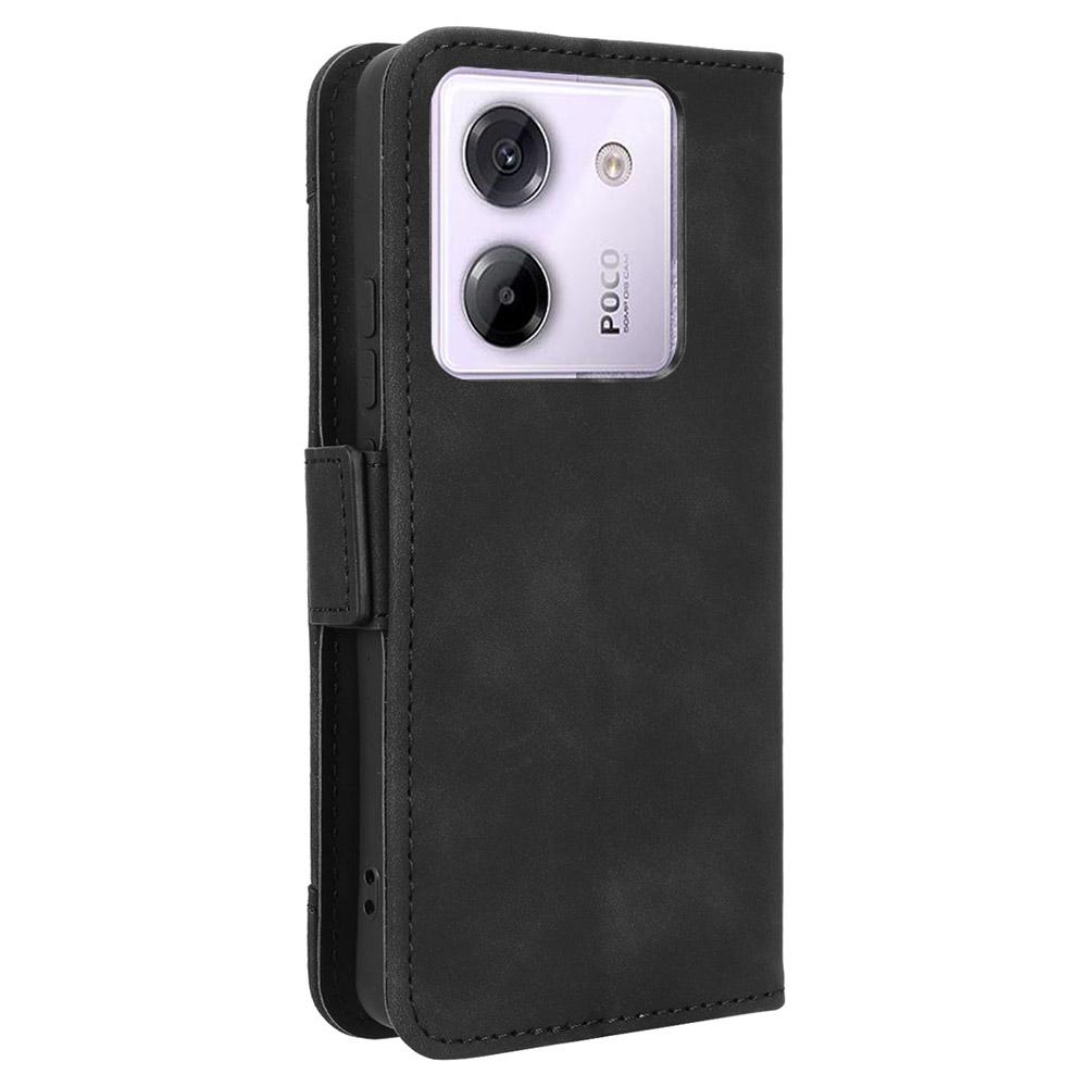For Xiaomi Poco M7 Pro 5G Leather Case Phone Wallet Cover with Multiple Card Slots