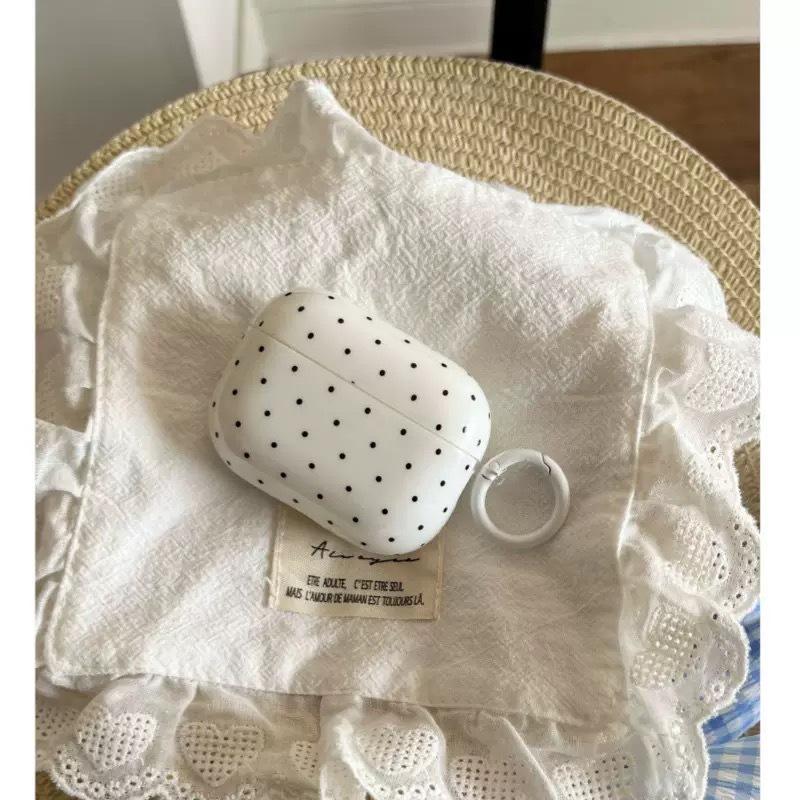 Multi-color Gray Powder Polka Dots Are Suitable for Apple AirpodsPro1 Bluetooth Headset 1 Protective Case Soft Headphone Case 1st Generation Pro