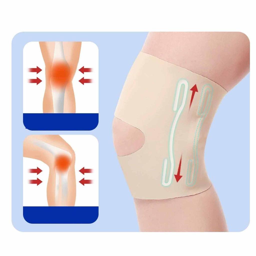 Rodillera Deportiva Ajustable – Manga Ligera de Soporte Meniscal para Hombres y Mujeres, Ideal para Correr, Montañismo y Entrenamiento