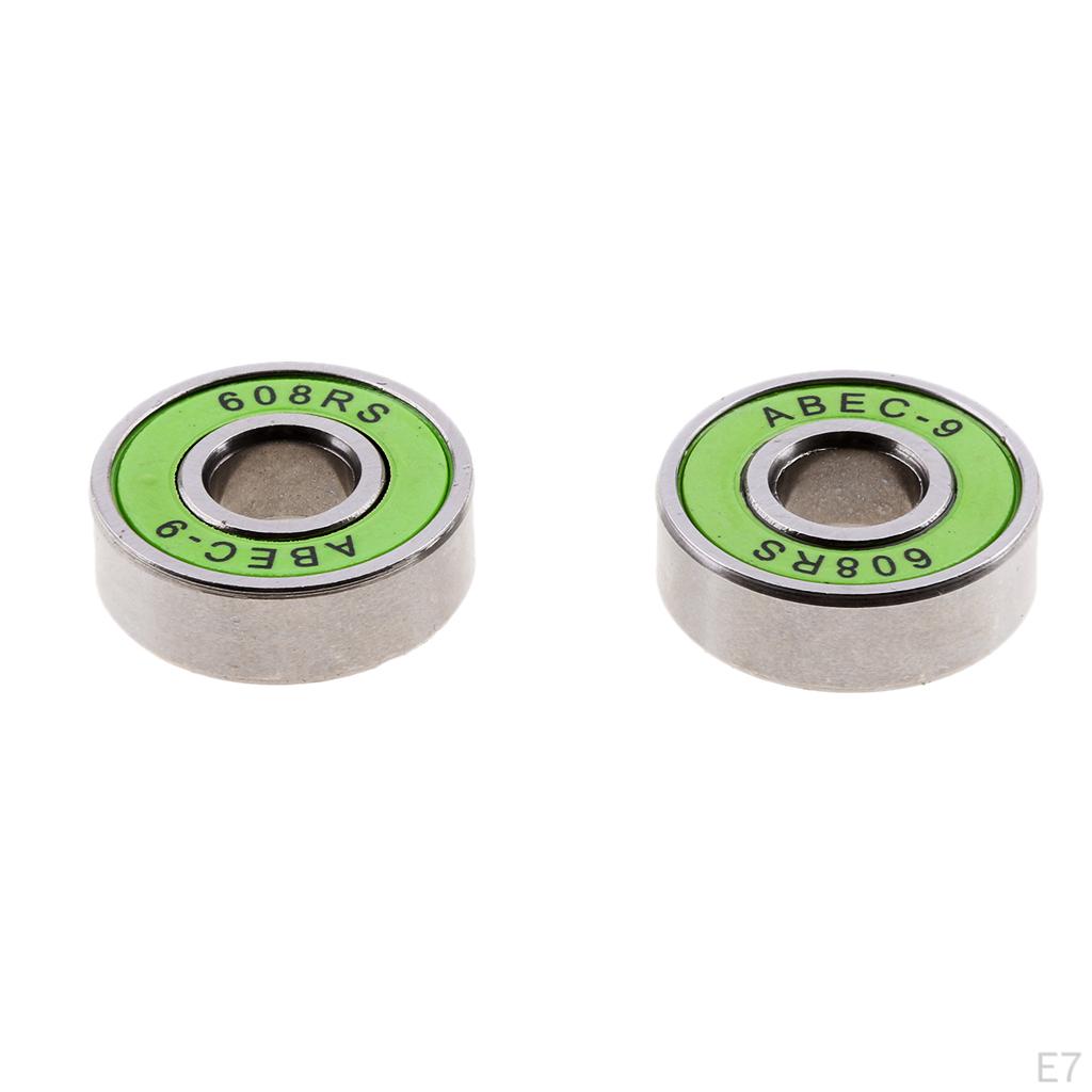 ABEC9 608RS Roller Skate Wheel Bearings Skatebaord Longboard Pack of 10
