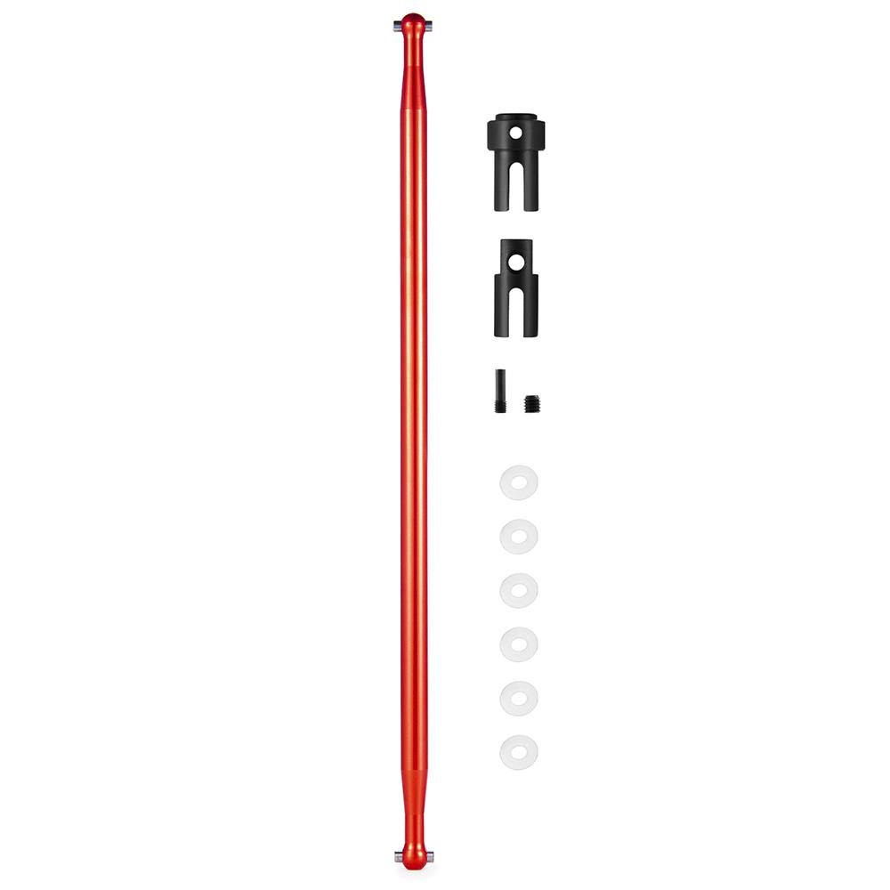 AXSPEED Metal Center Driveshaft Outdrives Dogbone & Joint Drive Cup for 1/10 Slash 4X4 4WD Rally RC Truck Upgrade Parts