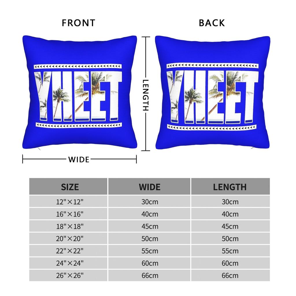 JEY YEET USO Wrestling Pillow Cover Fashion Pillow Case For Living Room Sofa Graphic Pillowcases Gift Idea