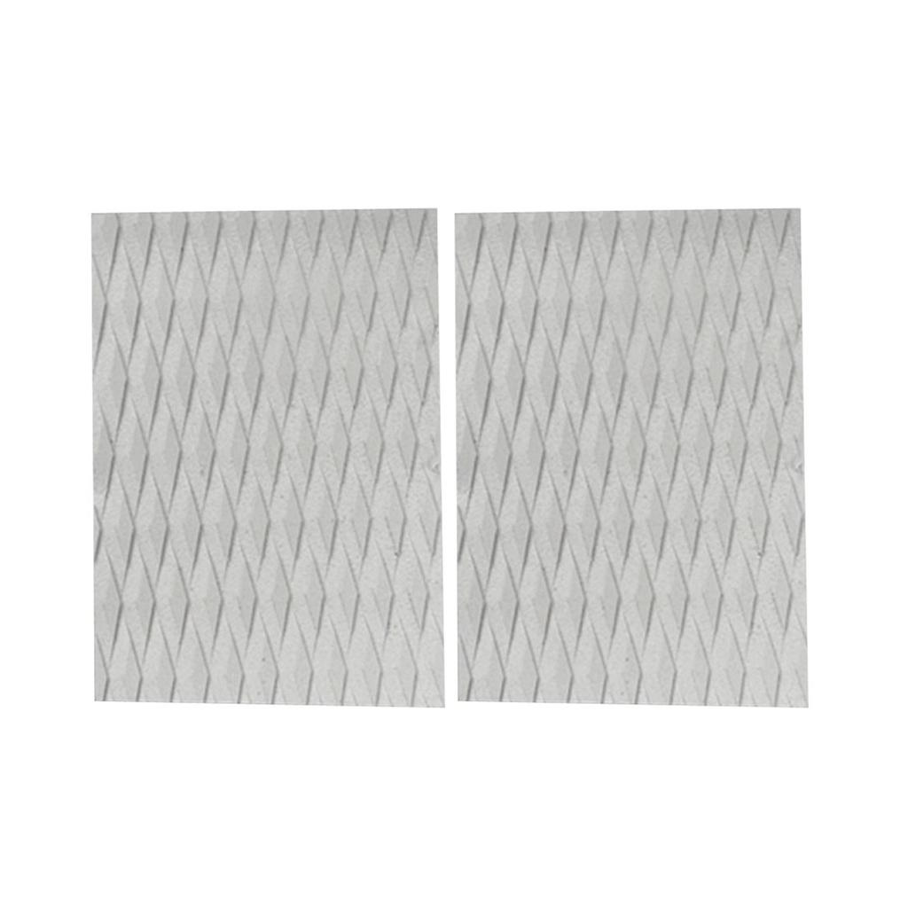 2Pcs Nonslip Surfboard Skimboard Traction Pad Deck Grip Tail Pads Surfing Skimboard Deck Traction Pads Easy to Install