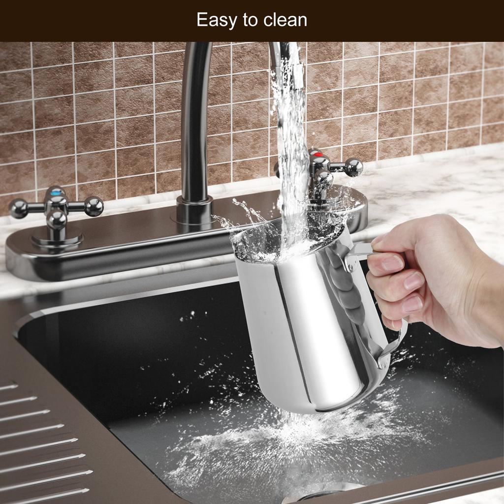 350ml/900ml Coffee Milk Frothing Jug Stainless Steel Milk Pitcher Kit Latte Art Milk Frother Pitcher Milk Pot Coffee Accessories
