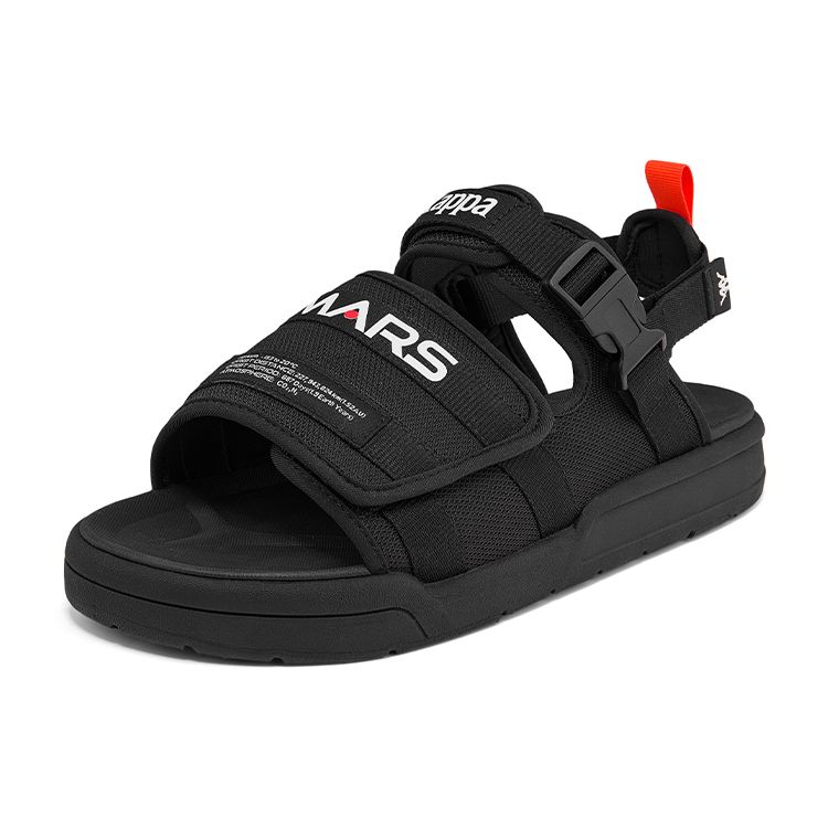 Kappa Velcro Strap Sports Beach Sandals Unisex sandals Black K0CX5LL03D-990