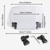 Universal Winter Motorcycle Windshield with Adjustable Spoiler for Yamaha
