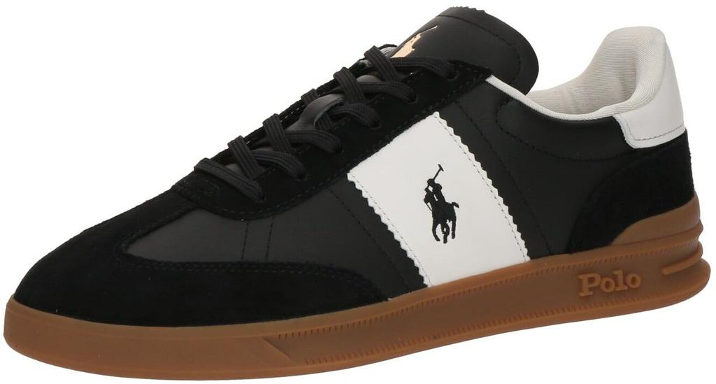 Кроссовки Polo Ralph Lauren HRT AERA Sneaker черно-белые 22321966