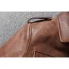 Chinese Size Brown Black Real Cowhide M65 Hunting Leather Jacket Men Genuine Leather Coat Winter Pockets Jackets