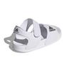adidas Adilette Sandale K Weiß Schwarz Kinder Sneaker Wolkenweiß Kernschwarz GW0342