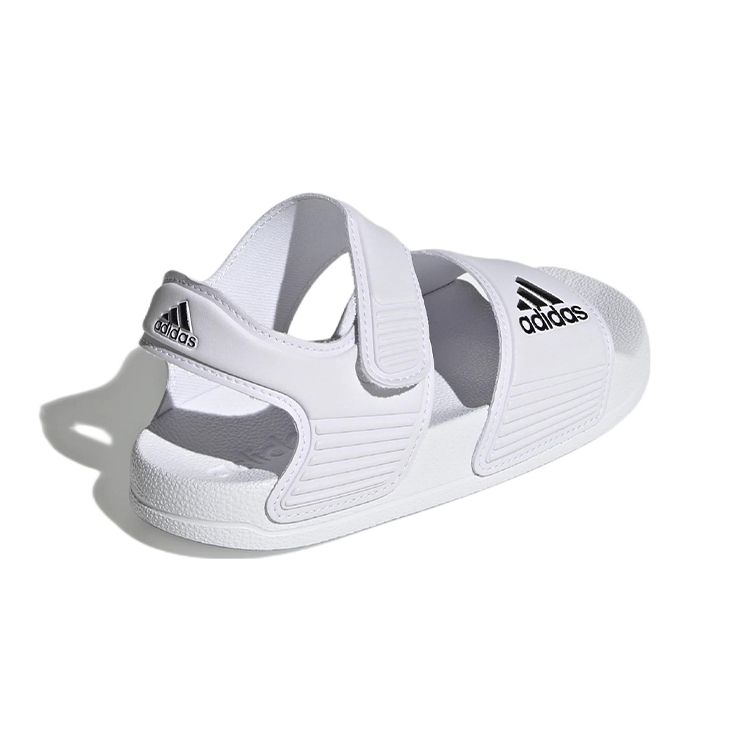 adidas Adilette Sandale K Weiß Schwarz Kinder Sneaker Wolkenweiß Kernschwarz GW0342