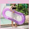 Vuxen PVC Hopfällbar Nät Utomhus Vattenhängmatta Gradvis Grön Loungestol Uppblåsbar