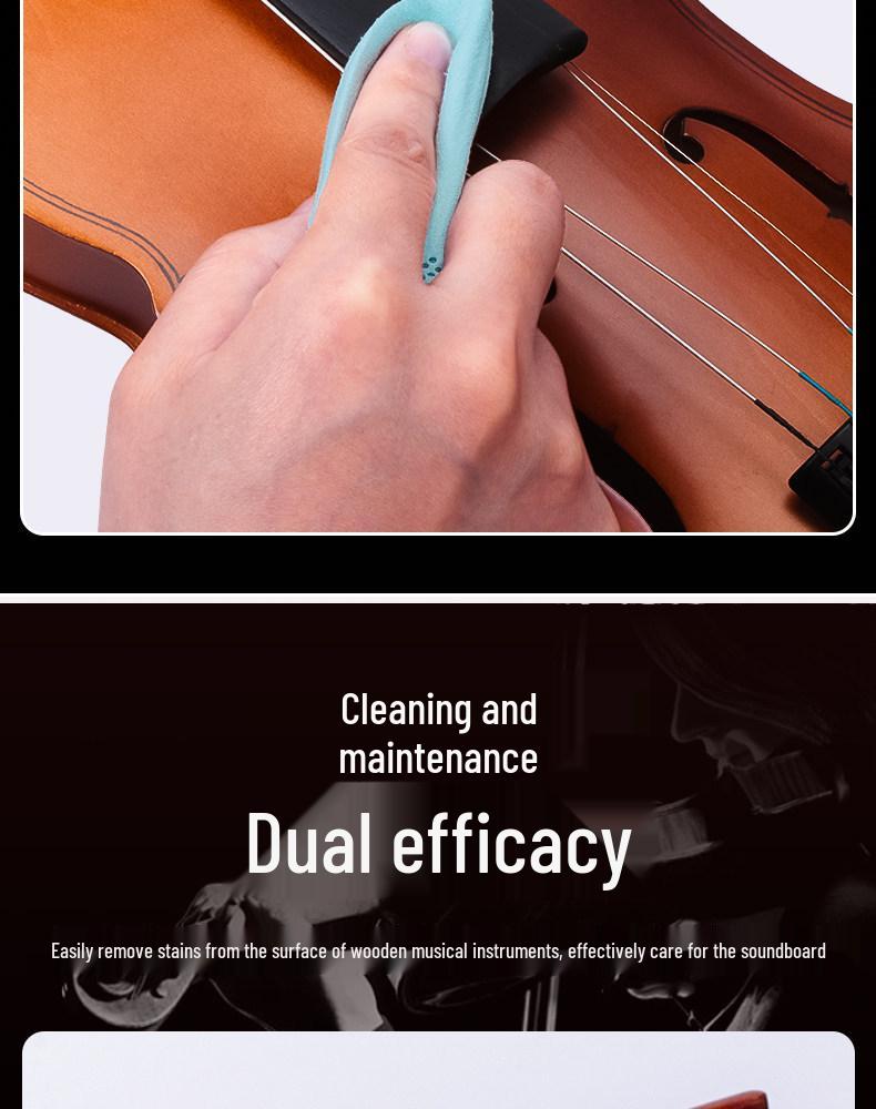 Universal String Instrument Rosin Cleaner and Remover
