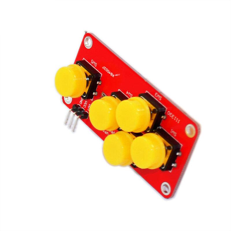 AD Keyboard Electronic Blocks Simulate Five Key Module Analog Button for Arduino