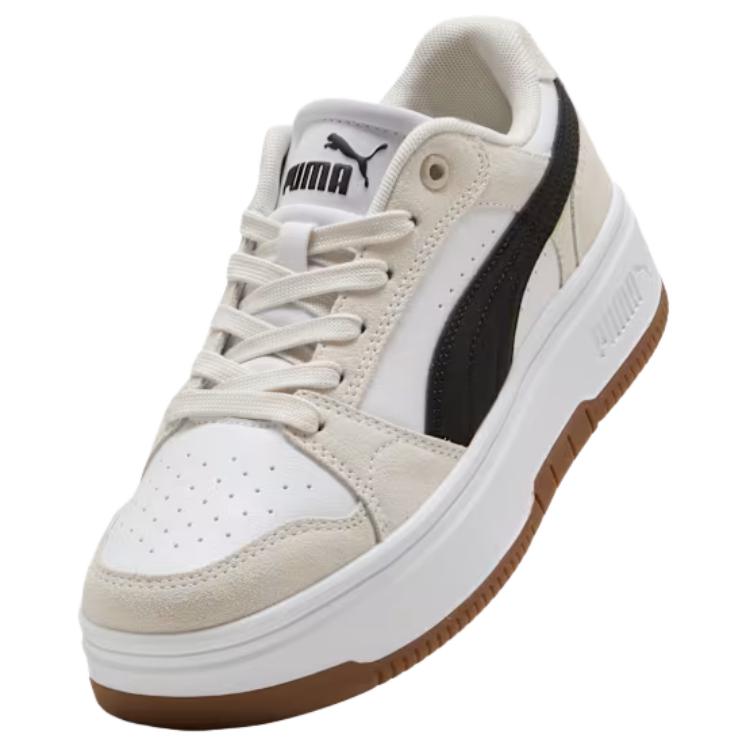 Puma Rebound Femme SD Fashion Comfortable Low-Top Sneakers Women sneakers White Black 402593-01