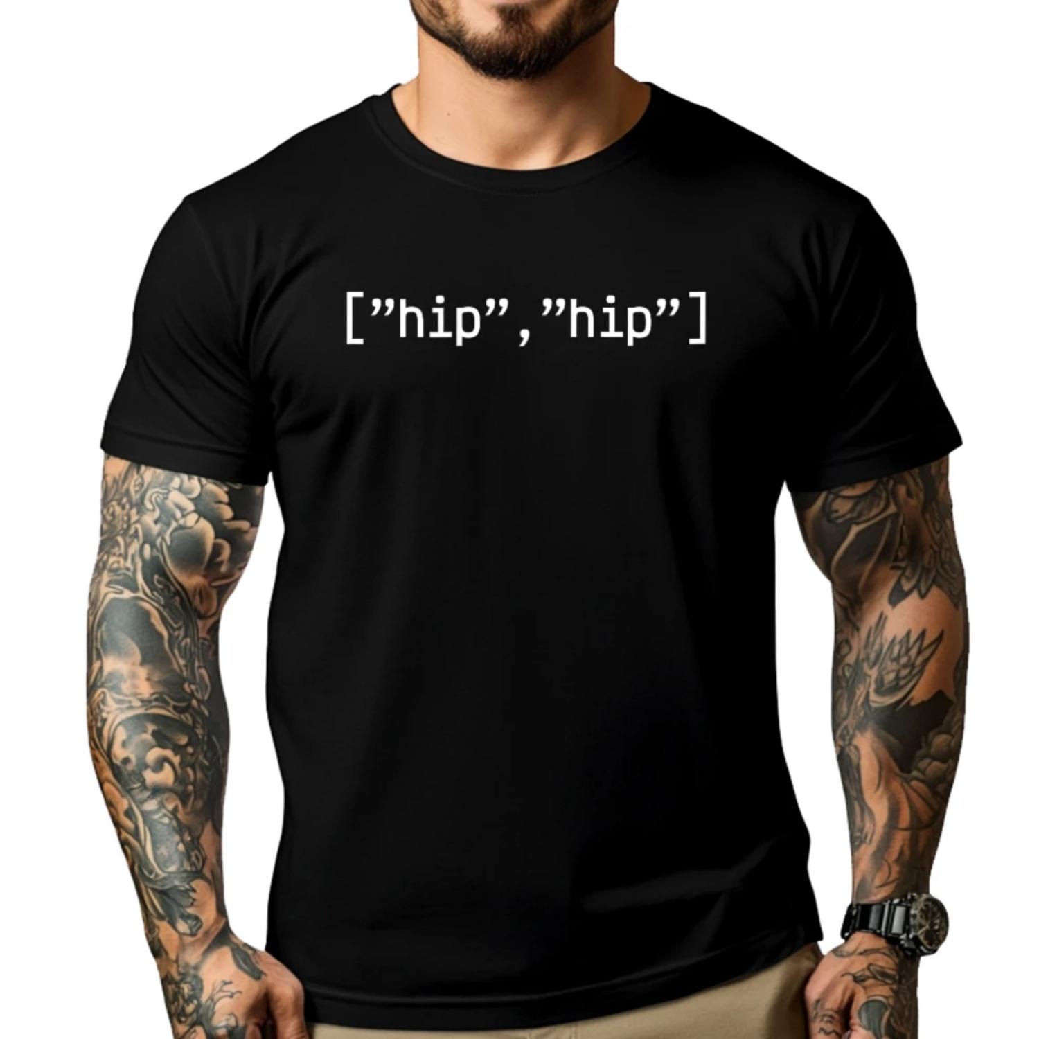 

Programmer Coding Hip Hip Array Graphic T Shirts 100% Cotton Cheap Luxury Designer Clothes Vintage Style S чёрный