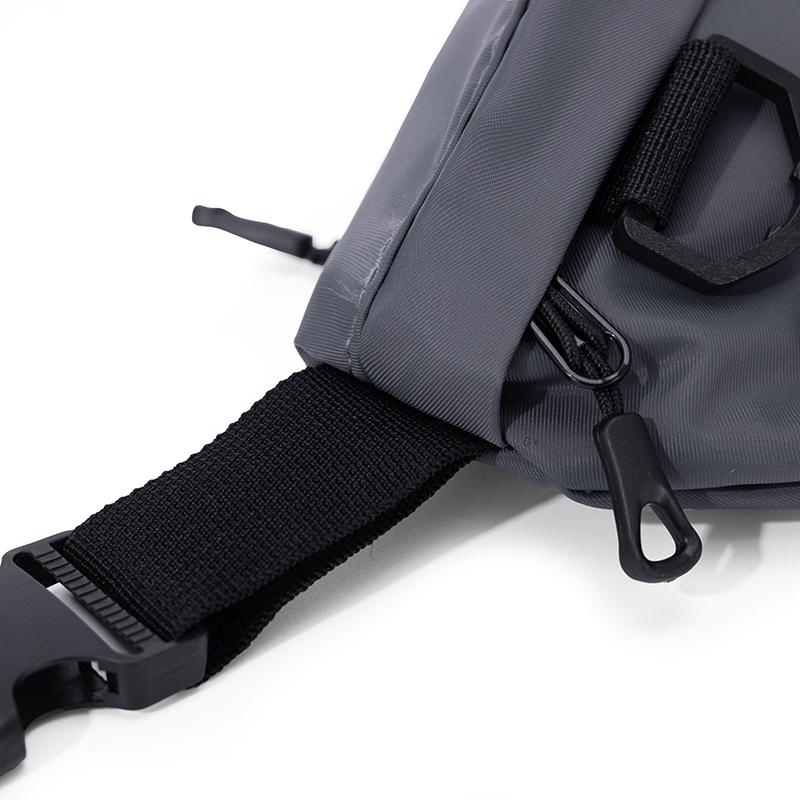 Large Capacity Outdoor Waist Bag Multi-layer Sling Bag New Nylon Waterproof  Fanny Pack
