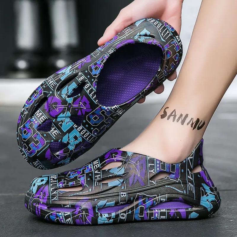 Fashion With Platform Men's Sandal Height Ultralight New Fashion Adult Buy Japanese Luxury Designer H 39 Design 2025 Original Male Shoe