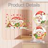Christmas Santa Claus Sticker Wall Decal PVC,Wall Art,Window Decal,Merry