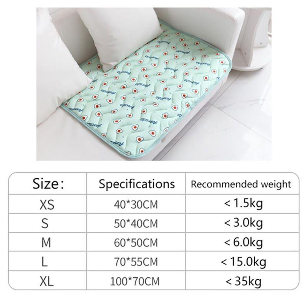 Cool Dog Sofa Mat Breathable Dog Ice Mat Pet Pad Summer Pet Mat  Cooling