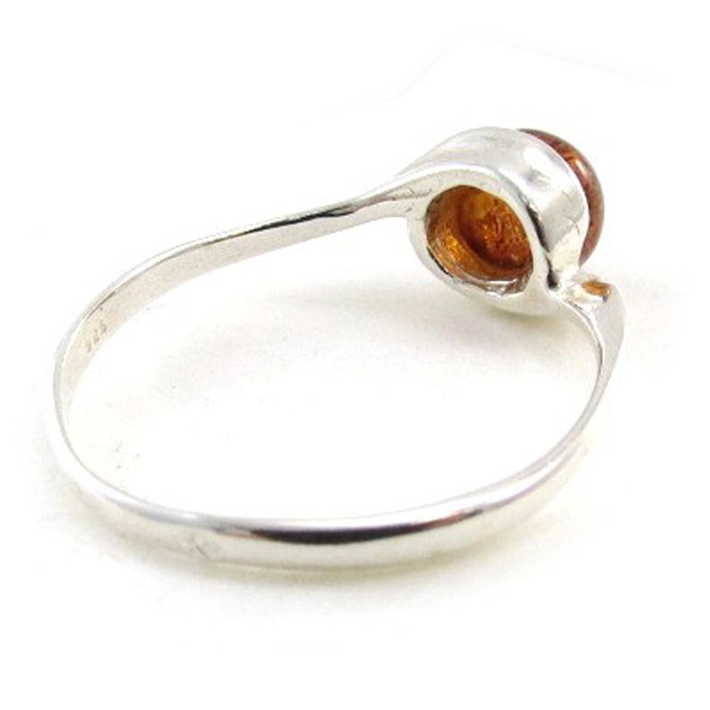 Amber 'Inspiration' sølvring