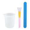 Mixing Resin Tool Kit Reusable Silicone Popsicle Scaled Silicone Cups Sticks for Making DIY Crafts Mixing, Resin, Epoxy, Liquid