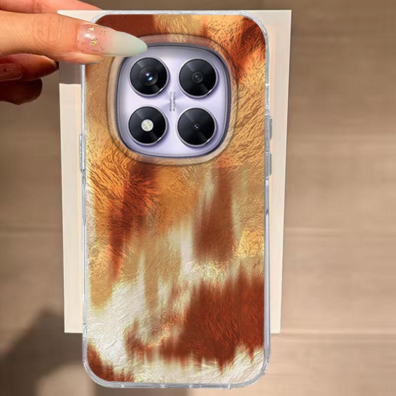 

Чехол для Redmi Note 14 Pro Plus 13 Pro 14S 14C 13C A3 Xiaomi 14T 13T Pro 5G Чехол для телефона Ретро Текстура Градиент Для Redmi A5 Сумки Redmi A3-A3X белый