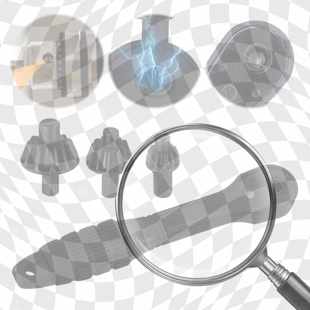 Универсальный ключ для патрона 3-в-1 Инструмент для замены Ключ для патрона дрели Трещотка Двухцелевая трещотка для затягивания и ослабления China Mainland