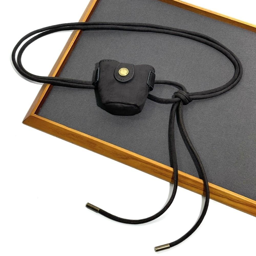 Thin Suede Rope Belt Casual Luxury Design Waist Bag Vintage Retro Waist Cinching Waistband