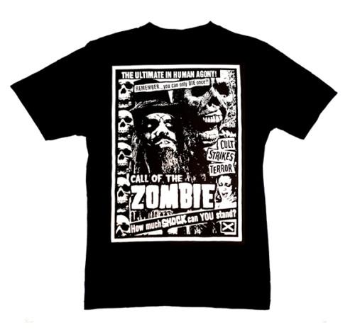 Rob Zombie - Living Dead Girl Винтажная футболка группы ЧЕРНАЯ Унисекс S-5XL Унисекс Футболка XL