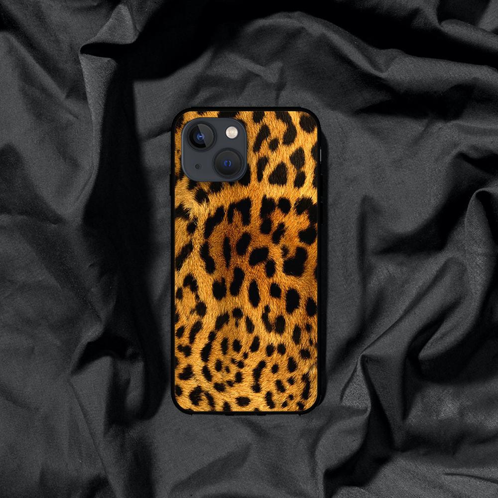 Leopard Pattern Art Phone Case For iPhone Samsung Galaxy Redmi Xiaomi Note S A 16 15 14 13 12 11 20 21 22 23 53 54 Pro Plus Ultra Silicone Cover
