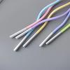 6Pcs Curve Wedding Birthday Candle Party Cake Decoration Pencil Golden Paraffin Supplies DIY Bake Boy Girl Home Tools