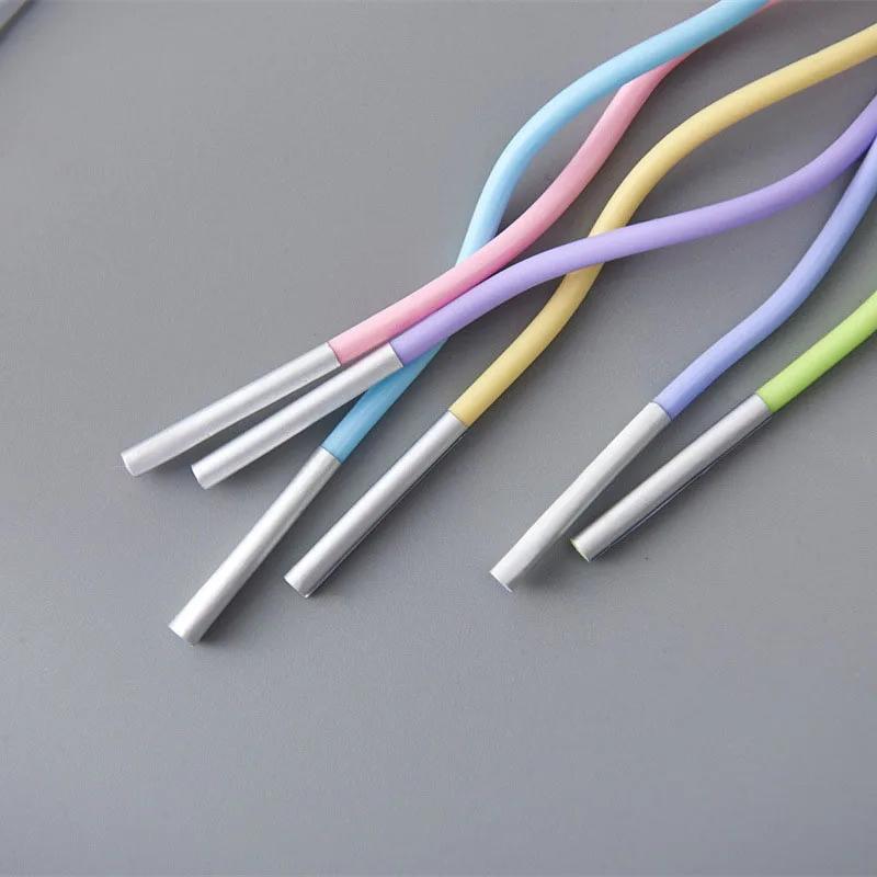 6Pcs Curve Wedding Birthday Candle Party Cake Decoration Pencil Golden Paraffin Supplies DIY Bake Boy Girl Home Tools