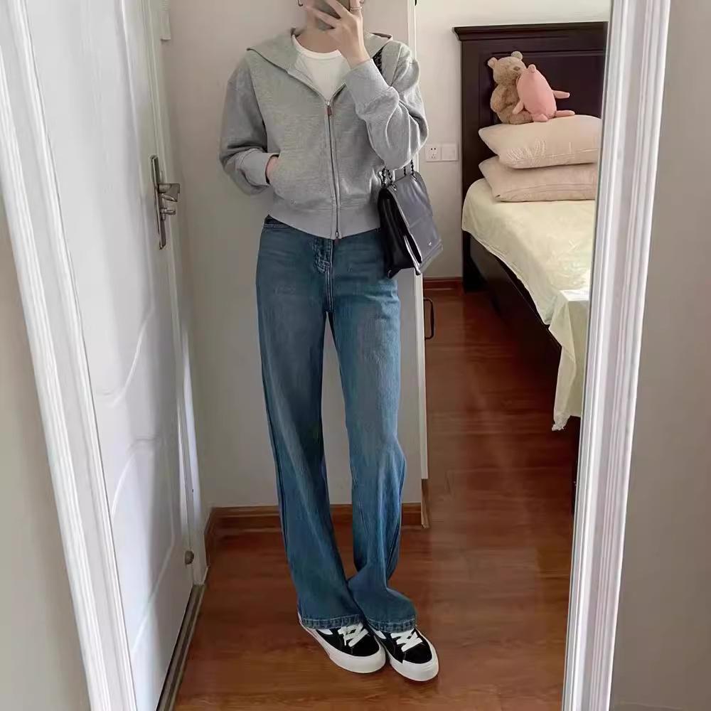 

Short Sweater Jacket for Female s Spring and Early Autumn Senior Lazy and Relaxed Wear A Small Top. High Quality Practical Daily Use S