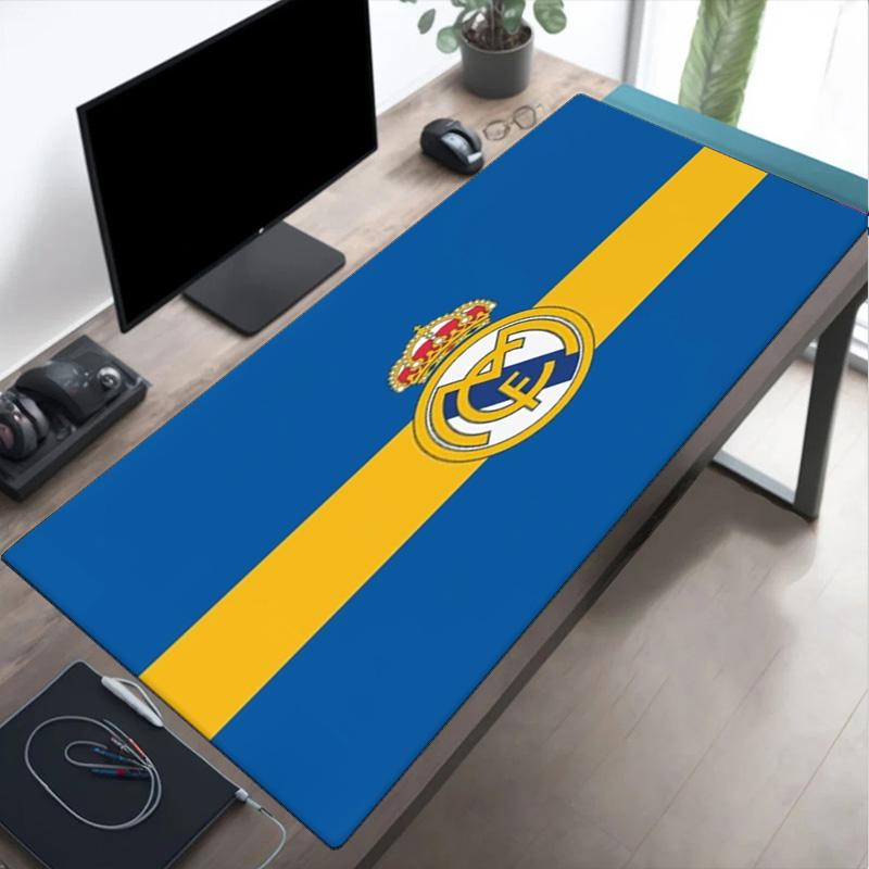 Real Madrid Crest Mouse pad Mouse pad, Gaming Mouse Pad, keyboard pad, Desk Decor for computer notebook Fan Gift Birthday Gift