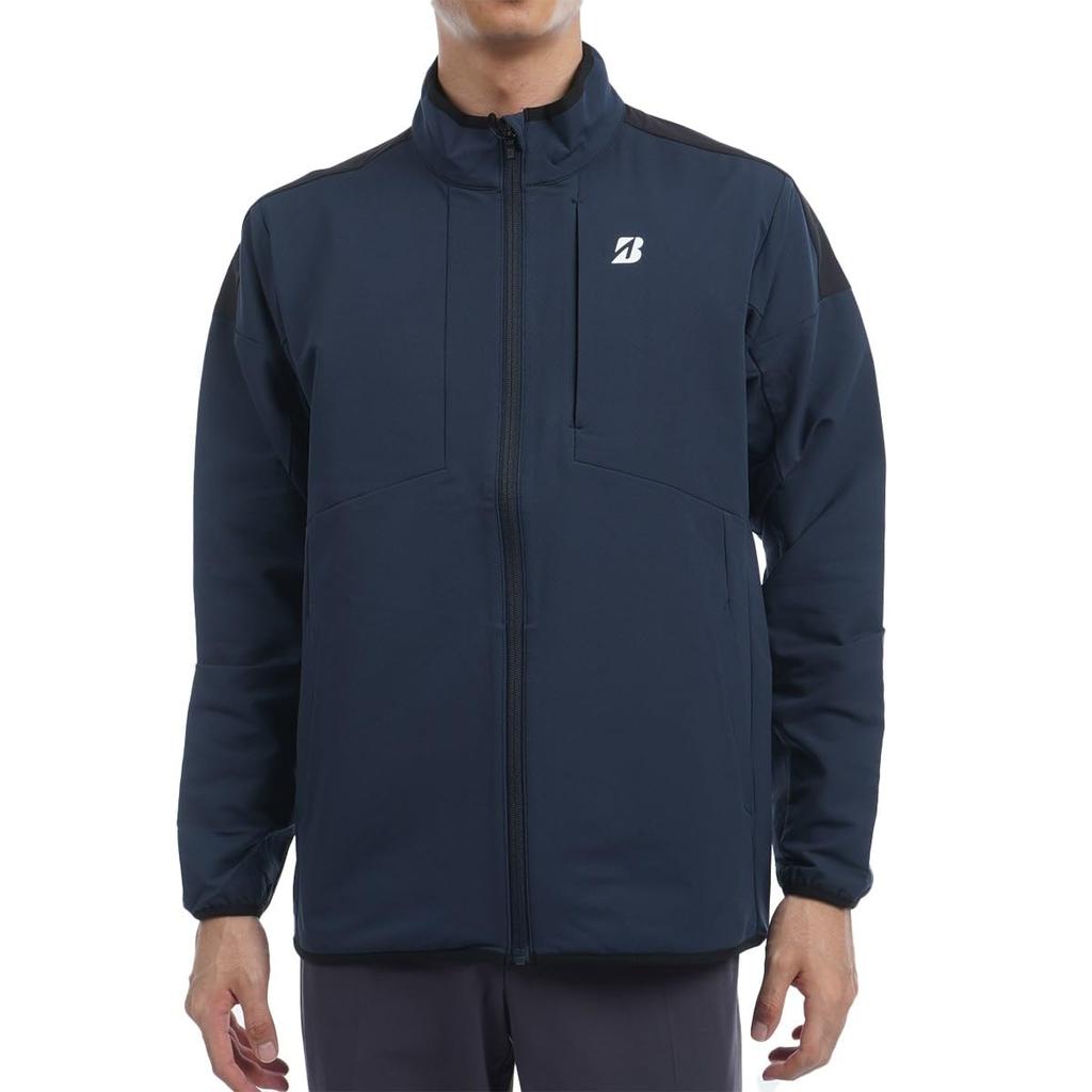Bridgestone Golf Men's Long-Sleeved Open-Front Blouson DGM01D, Size NA L