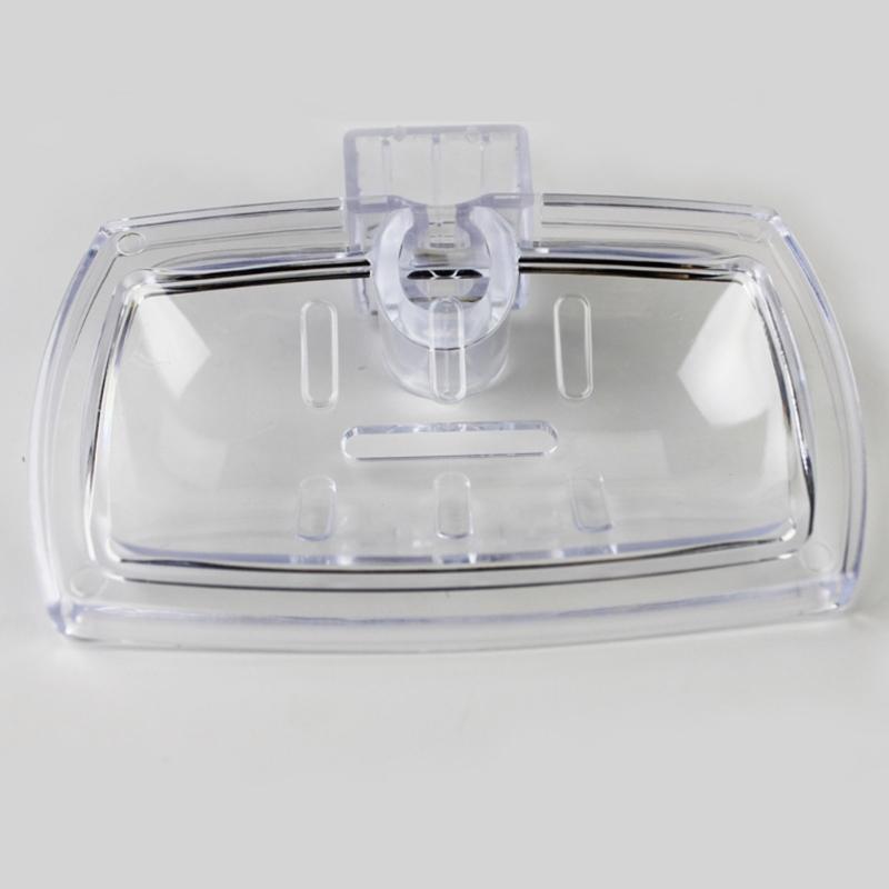 Strong Adjustable Shower Column Soap Holder Bathroom Accessory Quick Assembly Soap Dish Accessory Suitable for House