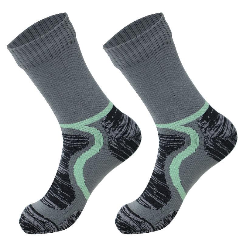 Waterproof Breathable Winter Sports Socks for Mountaineering, Cycling, Fishing & Skiing - Double Layer, Thickened & Warm