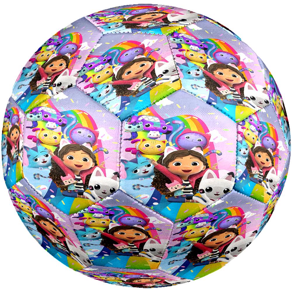 Gabby's Dollhouse Theme Size 5 Soccer Ball, Suitable for Both Indoor and Outdoor Matches, a Gift Suitable for Everyone.