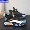 Mode Schwarze Jungen Basketballschuhe Outdoor Atmungsaktive Kinder Trainer Sport Tennisschuhe Rutschfeste Kinder Casual Schule Laufschuhe