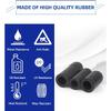 Rubber Vacuum Caps Plug Kit, 102 PCS Assorted Vacuum Plugs Hose End Caps Assortment Kit For Carburetor, Manifold, Automotive 3/16'' 5/16" 7/32" 1/4"