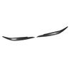 1 Pair Headlight Eyebrow Decorative Trim Left Right Headlamp Eyebrow Strip Trim for X6 E71 2008 to 2014