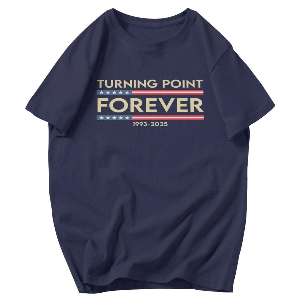 Men T Shirt Turning Point USA Summer Y2K Graphic Quality Unisex Tops T Shirts