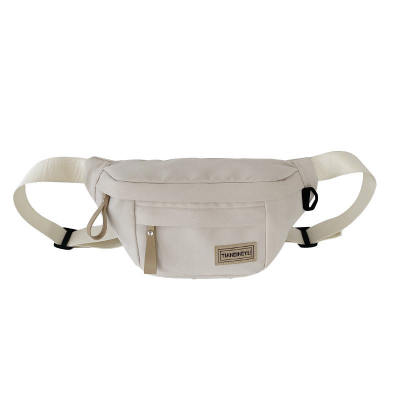 Capacity Large Chest Bag Simple Waist Bag Sports Mens Womens Shoulder Bag