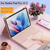 Etui z klawiaturą i touchpadem do RedMi Pad Pro 12,1 cala Etui POCO Pad do Redmi Pad Pro 5G 12,1 cala Bezprzewodowe etui Bluetooth