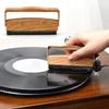 Safe Compact LP Turntable Dust Remover Soft Bristle Phonograph Record Cleaner Tool  for Audiophiles