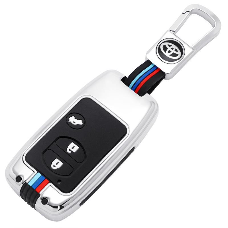 Compatible Key Case for Toyota: 6th Gen Camry, Reiz, Land Cruiser, Prado, Highlander