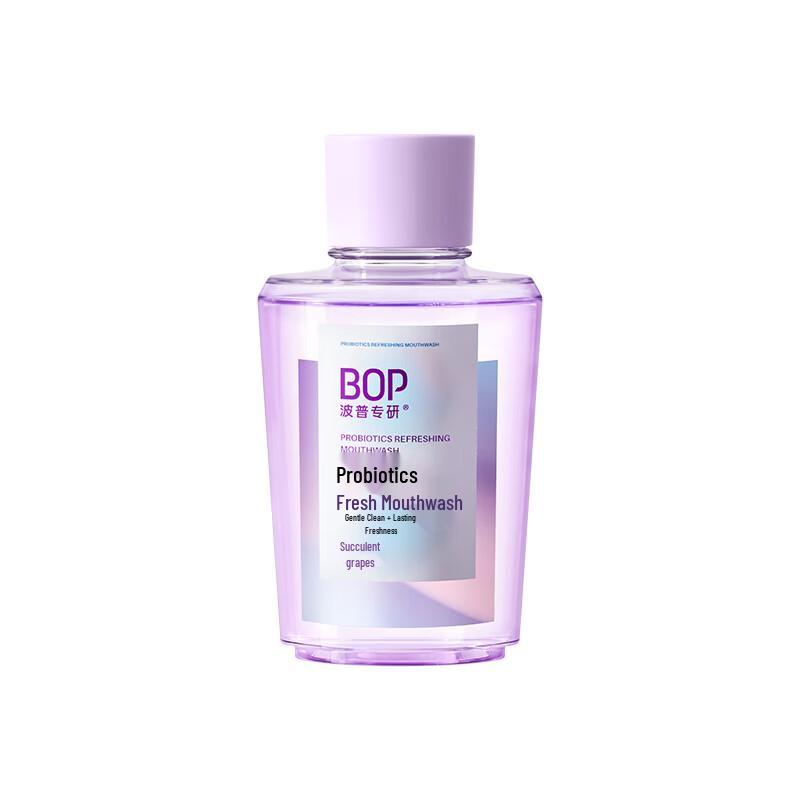 BOP BOP Probiotic Refreshing Grape Mouthwash