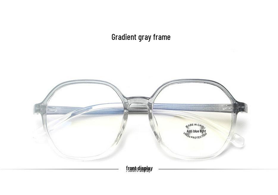 2021 Korean Style Trendy Women's Irregular Anti-Blue Light Glasses Frames