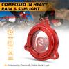 For Honda XR650L XR 650 L 1993-2024 Motorcycle Engine Oil Filter Cap Cover XR600R 1990-2000 XR 650L 600R Transparent Protector